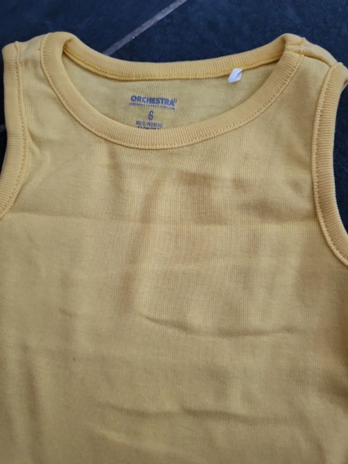 2 débardeurs orchestra 6 mois - photo numéro 3