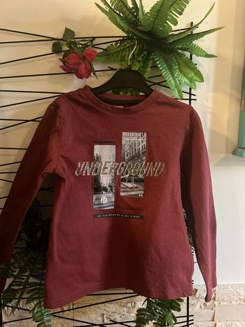 Haut manches longues garçon 6 ans