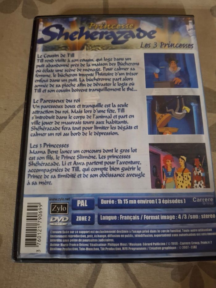 DVD Princesse Sheherazade - photo numéro 2