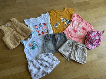 Lot été fille 18M