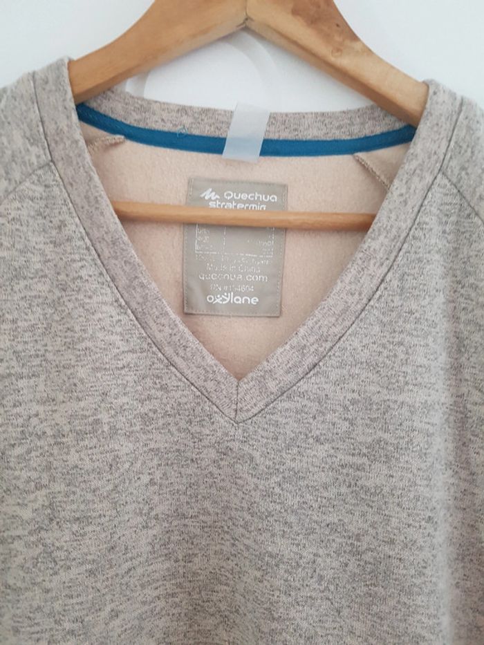 Pull hiver beige chiné 42/44 - photo numéro 2