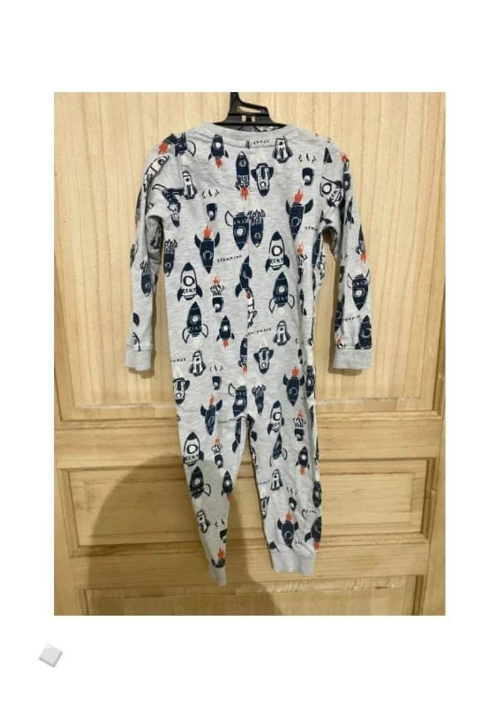 Combinaison pyjama coton 86 cm - photo numéro 3