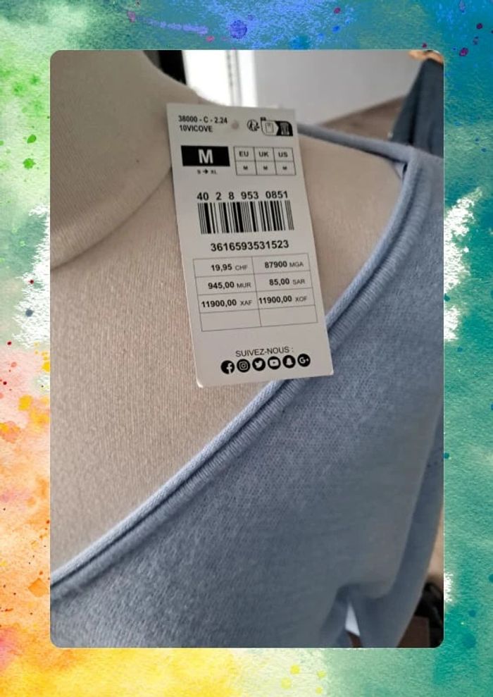 Très joli pull doux taille M neuf - photo numéro 2