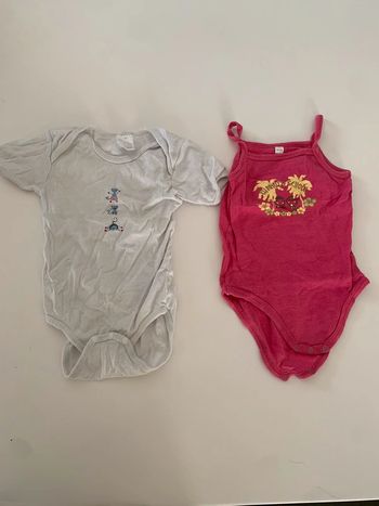 Lot 2 bodies 18 mois