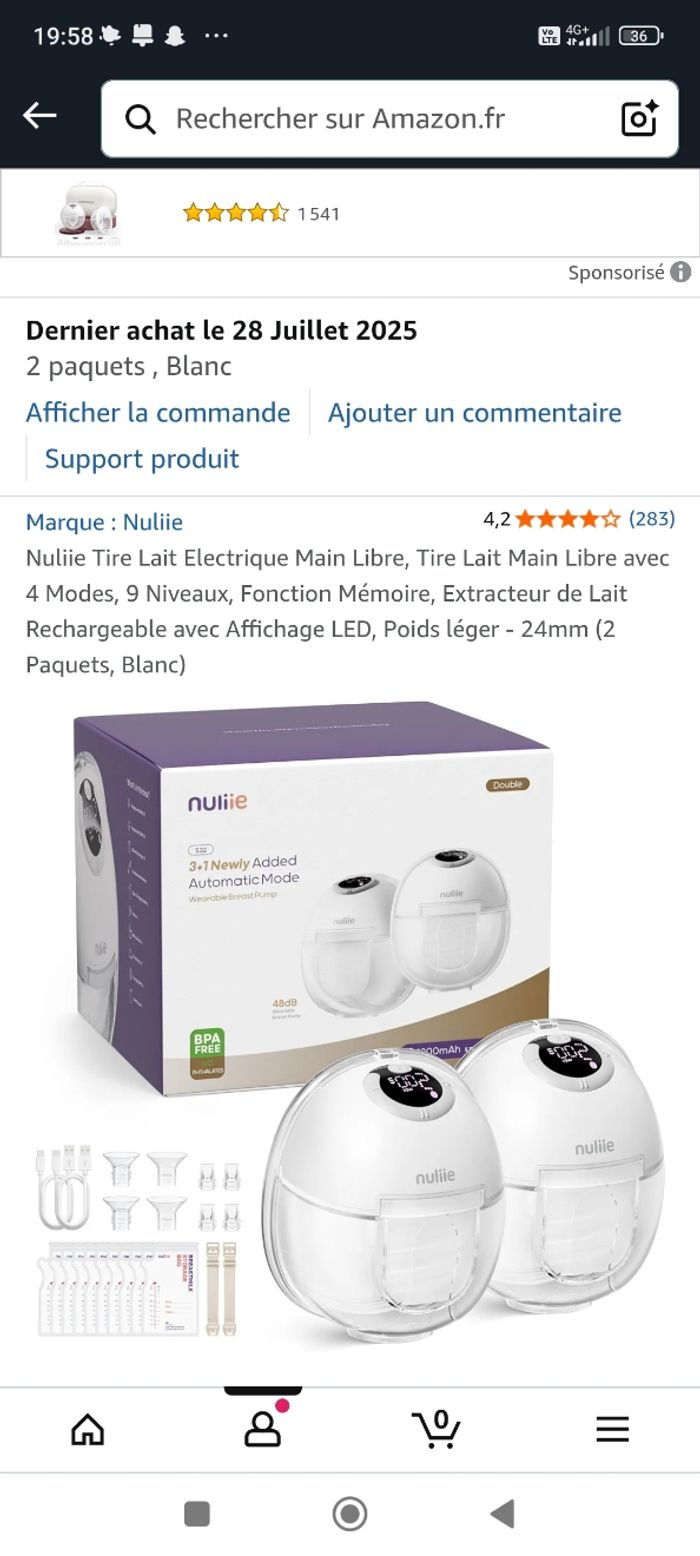 Tire lait dans ça boîte