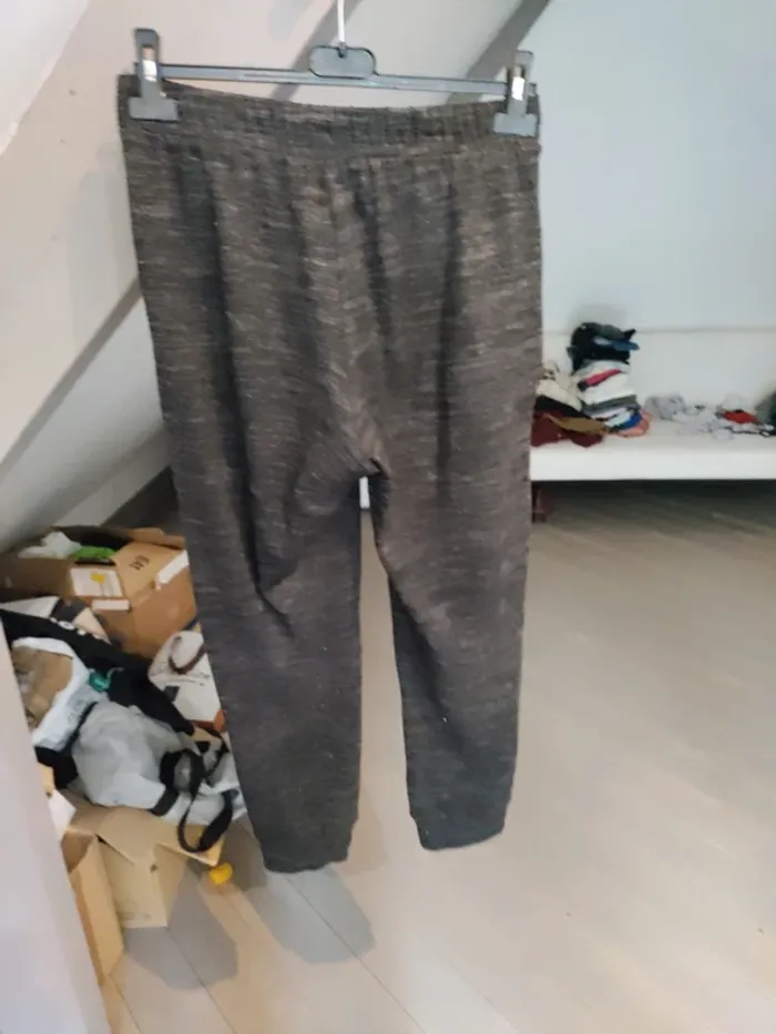 Jogging chaud gris chiné 36 38 - photo numéro 2