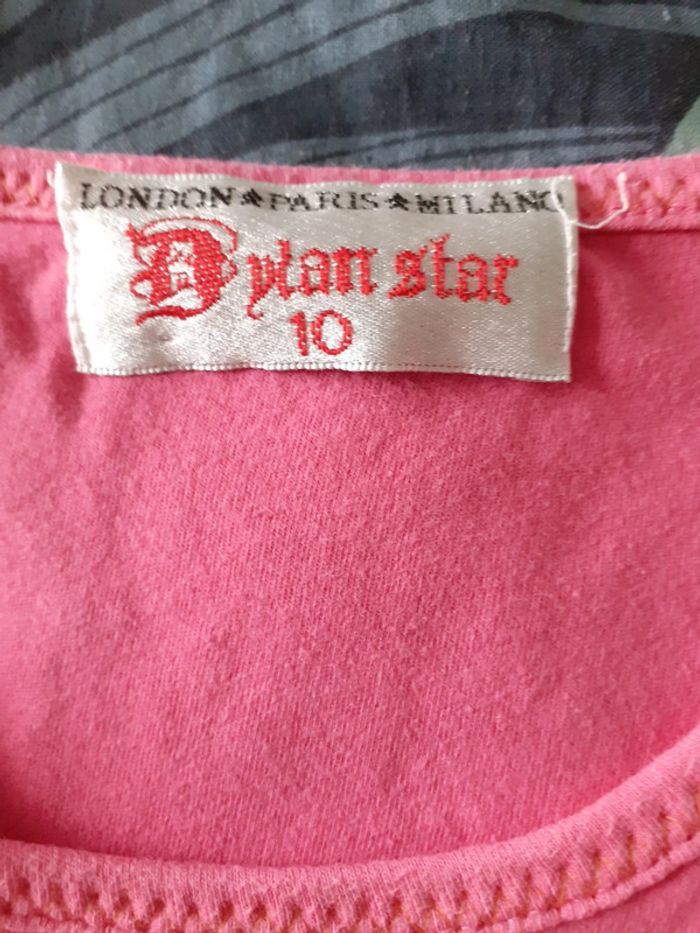 Tee shirt manches longues 10 ans Dylan Star - photo numéro 3