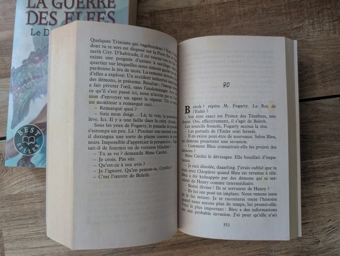 Lot livres La guerre des Elfes - photo numéro 7