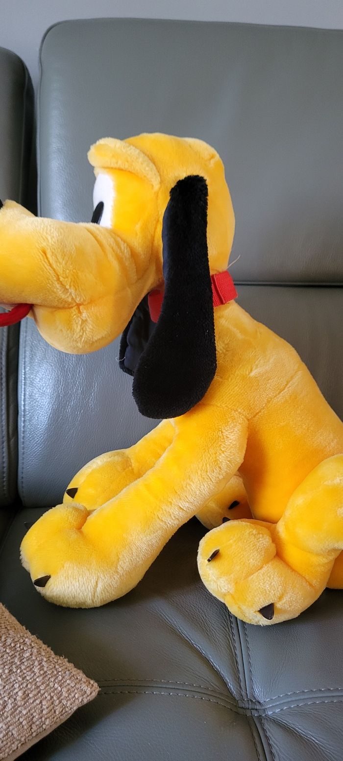 Grande peluche chien pluto disney - photo numéro 2