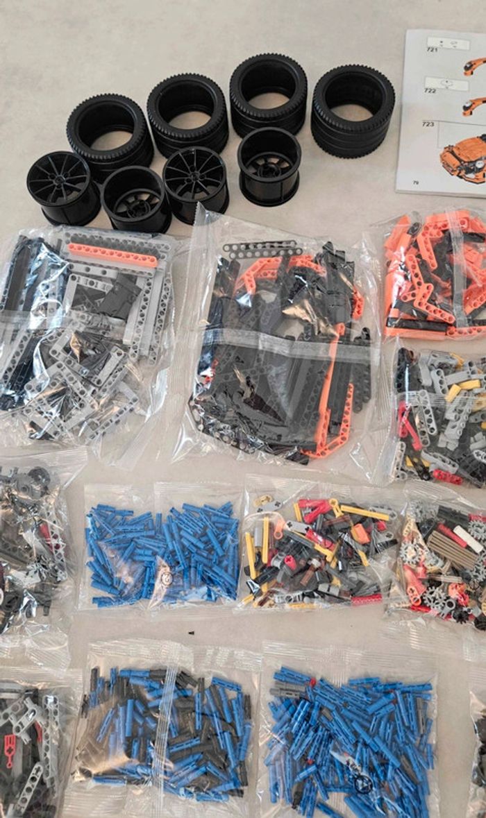 Set de construction Porsche 911 GT3 RS MOC Technic – Compatible avec LEGO 42056 - photo numéro 9