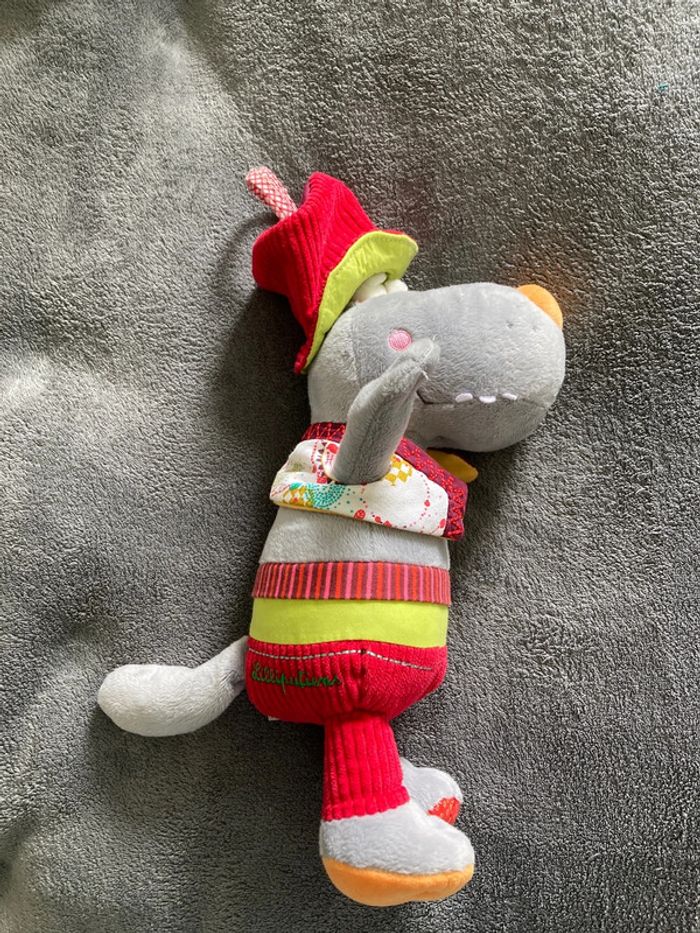 Peluche musicale Nicolas la souris lilliputiens