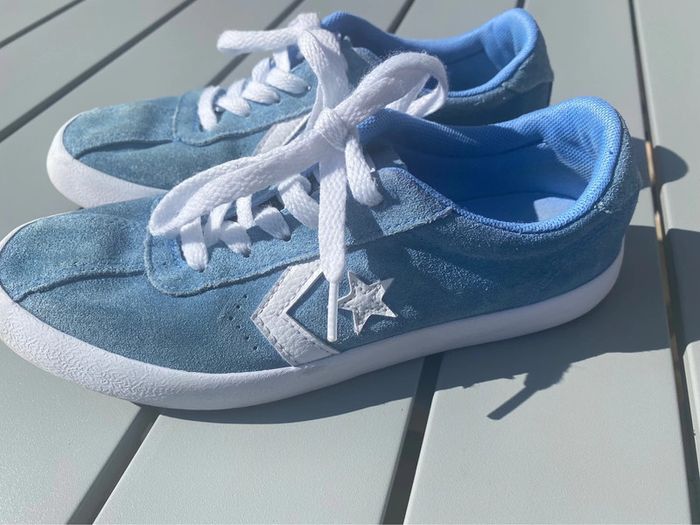 Baskets Converse bleu - photo numéro 3