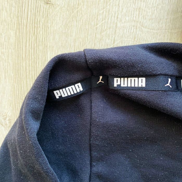 Puma Crop Top Hoodie Sport Noir enfant Vintage Running Unisexe très bon état (Taille 10/12 Ans) - photo numéro 7
