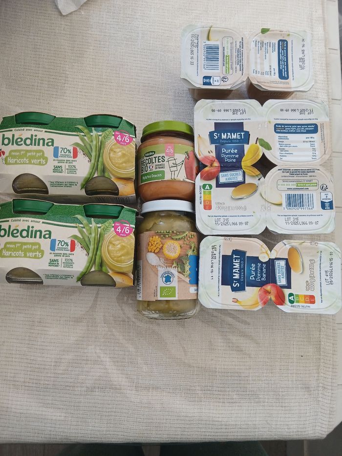 Repas bébé