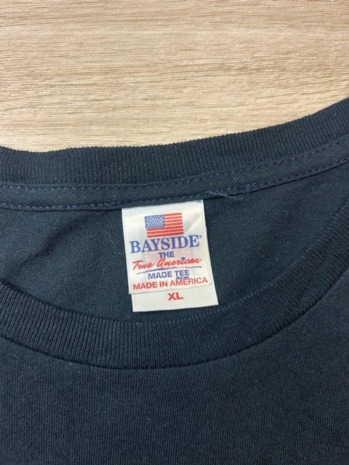 T-shirt noir Bayside U.S. Air Force Vintage Made in America Taille XL - photo numéro 2