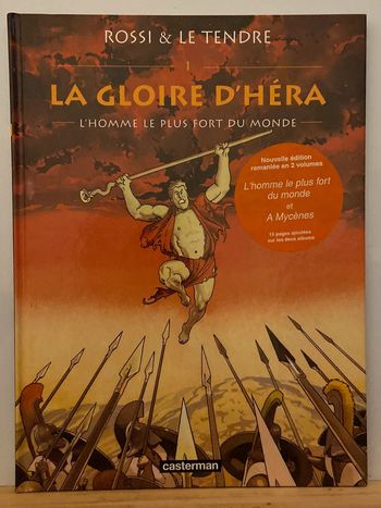 BD La Gloire d’Hera 1 L’Homme le Plus Fort du Monde