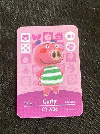 mini carte  amiibo curly