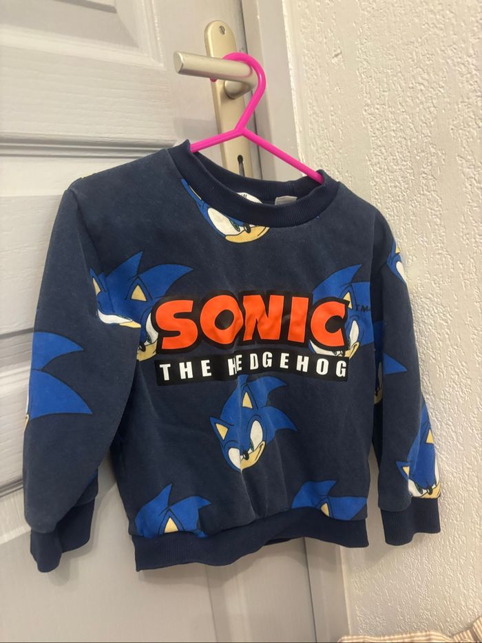 Sweat h&m Sonic 2 ans