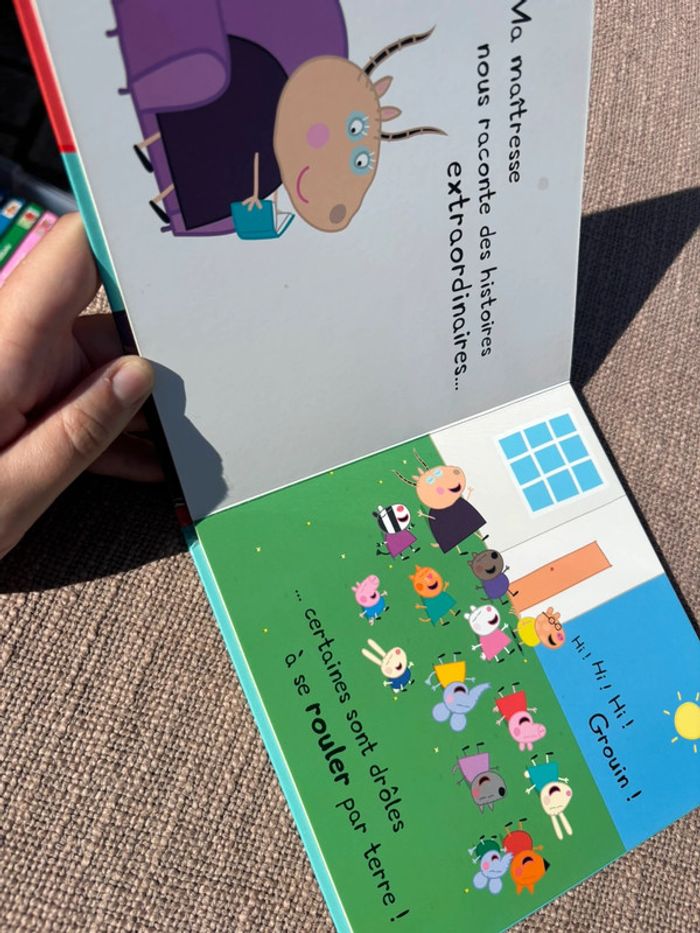 Livre peppa pig ma maîtresse - photo numéro 2