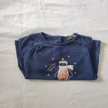 T-shirt manches longues bébé fille Tape à l’œil 9 mois
