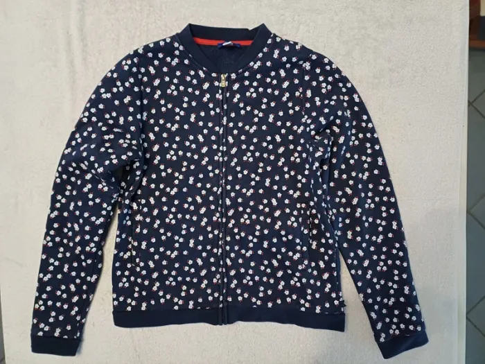 Sweat zippé Okaïdi (réf perso G-P37)(familleac72)