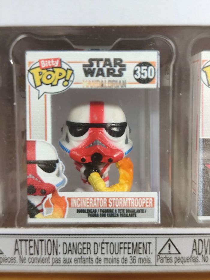 Boîte 4 Bitty Pop! - Star Wars (Moff Gideon, Stormtrooper, Dark Trooper) - photo numéro 3