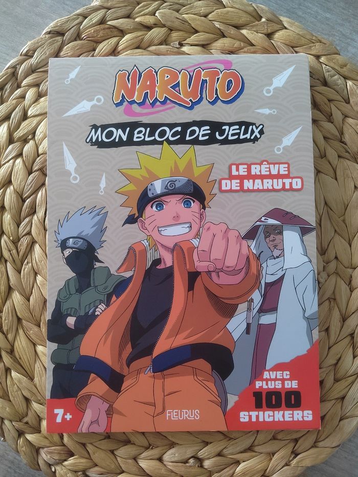 Bloc de jeux Naruto – Stickers Le rêve de Naruto  – À partir de 7 ans - photo numéro 2