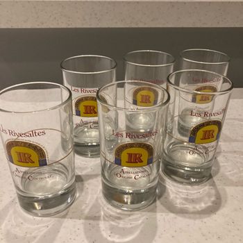 6 verres les rivesaltes