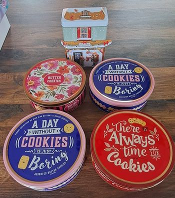 Boîtes de rangement en métal Noël Lidl