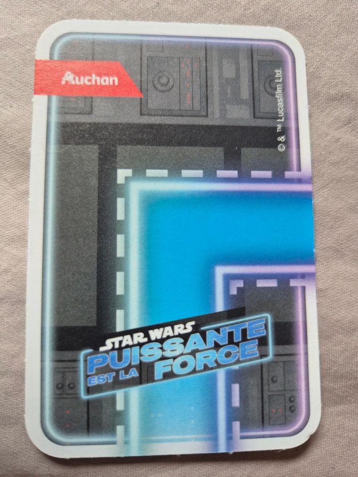 Carte Star Wars Auchan 2025 n° 07 Soldats clones - photo numéro 2