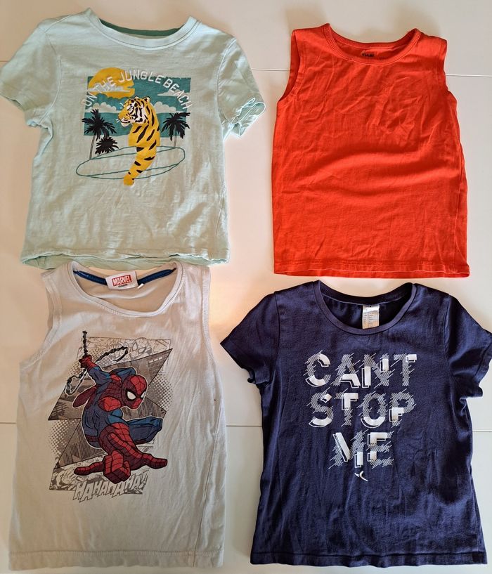 Lot de 4 hauts MC garçon 6 ans BE - photo numéro 2