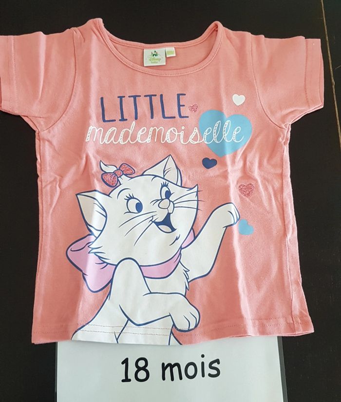 T-shirt mc Marie disney 18 mois