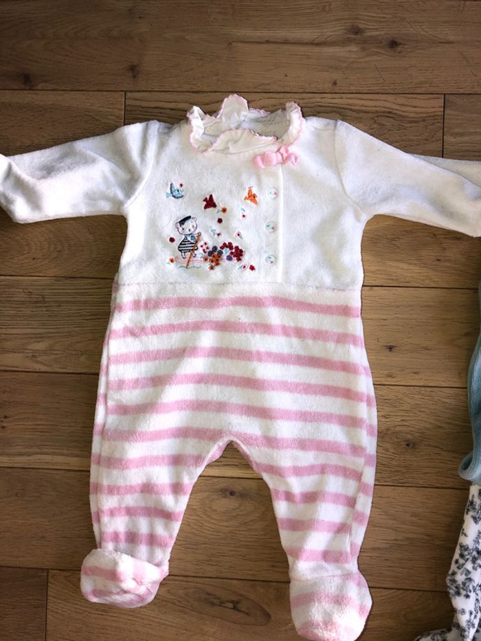 Pyjama velours 1 mois sergent major