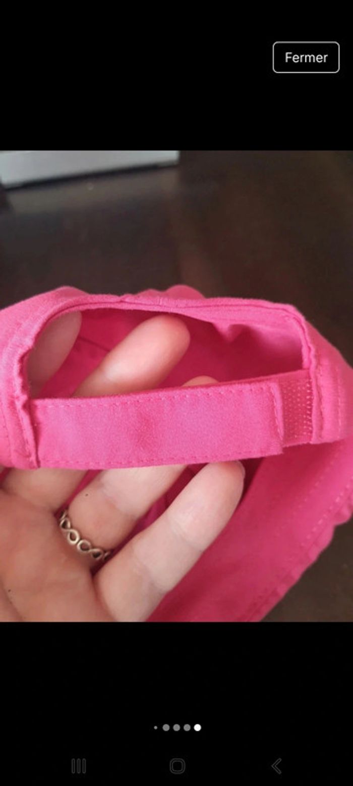 Casquette femme rose/fushia Forclaz 56/60cm - photo numéro 13