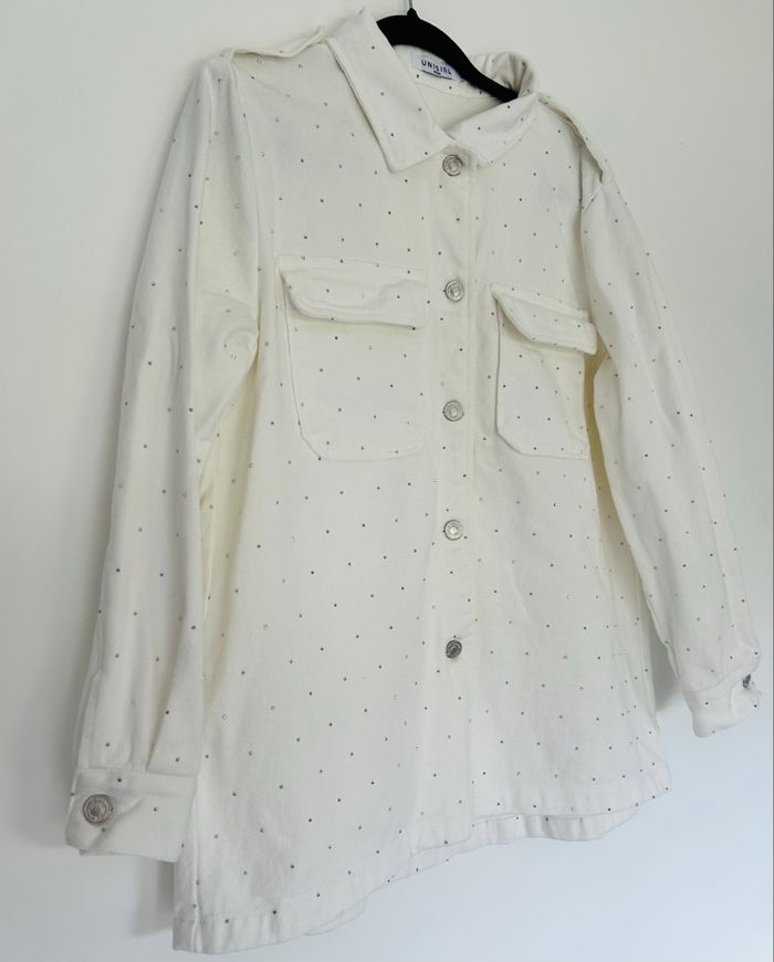 Veste longue en jean - photo numéro 2