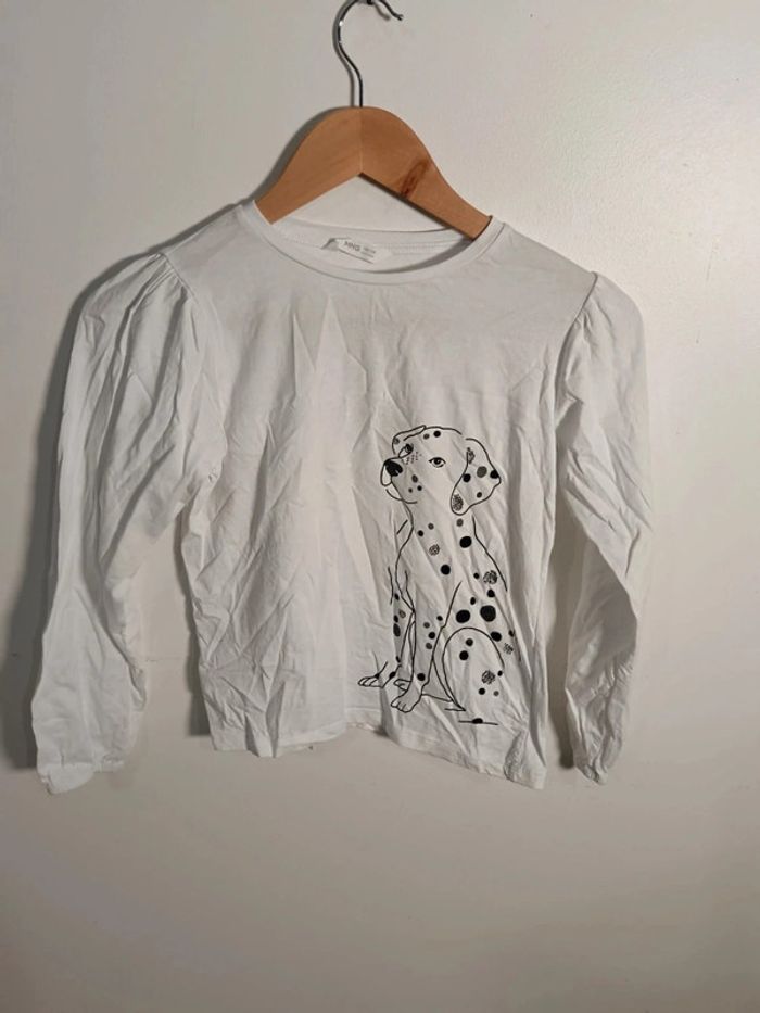 C10 t-shirt blanc mango 9-10 ans