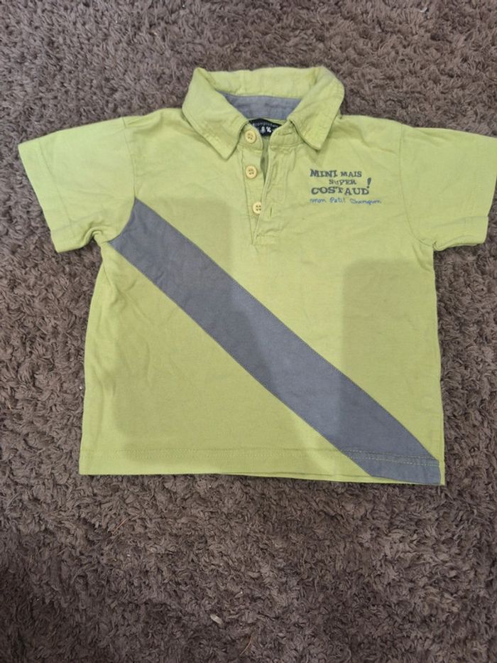 Polo manche courte taille 18mois