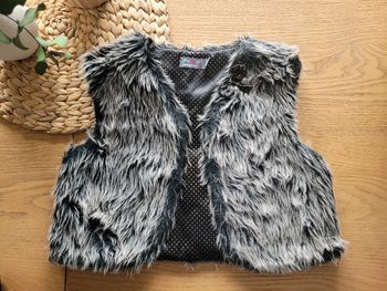 Gilet fausse fourrure sans manches