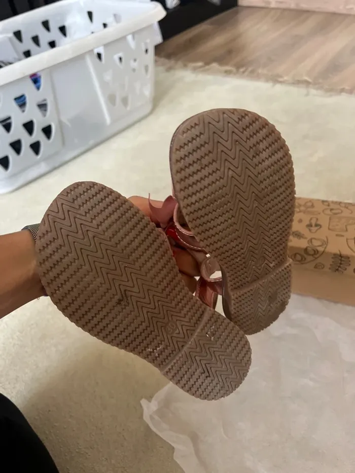 Sandales rose doré – Taille 30 🌸 - photo numéro 9