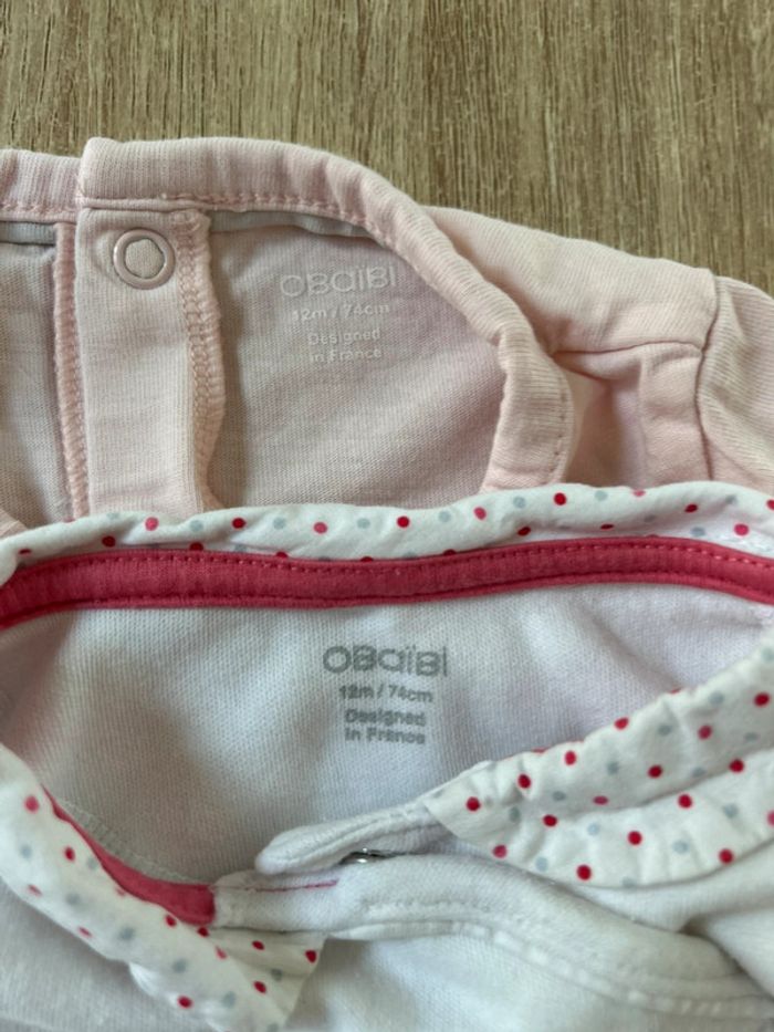 2 pyjamas bébé fille - photo numéro 2