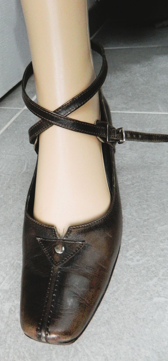 Chaussures en cuir T 39 "Myma" - photo numéro 6