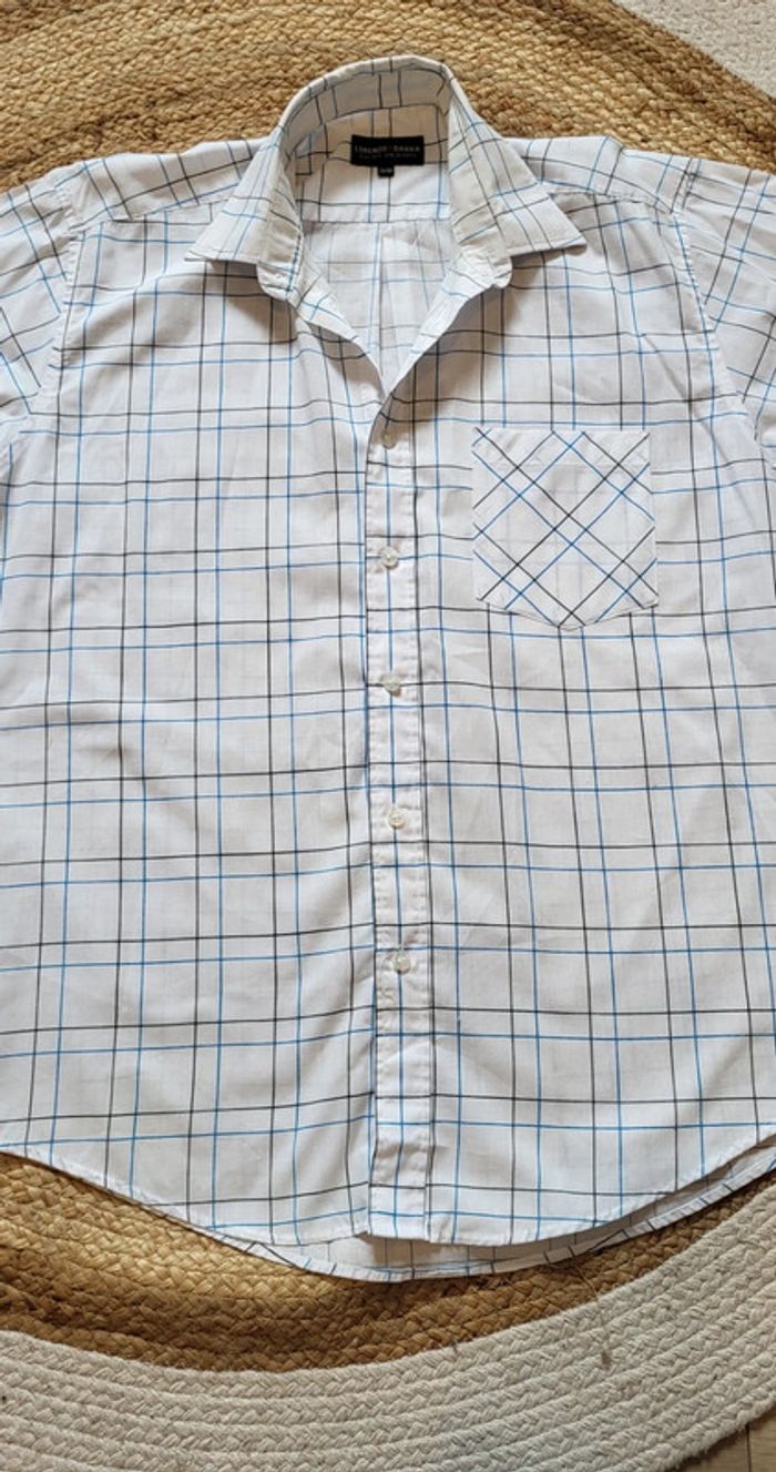Chemise à manches courtes homme - Lorenzo Di DAKKA - Taille L
- Blanc et Bleu / Très bon état - photo numéro 3