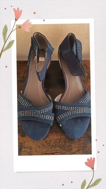 Sandales à talons 38