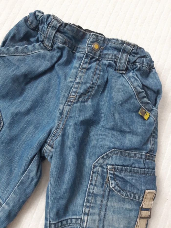 Pantalon jean doublé Sergent Major 18 mois - photo numéro 3