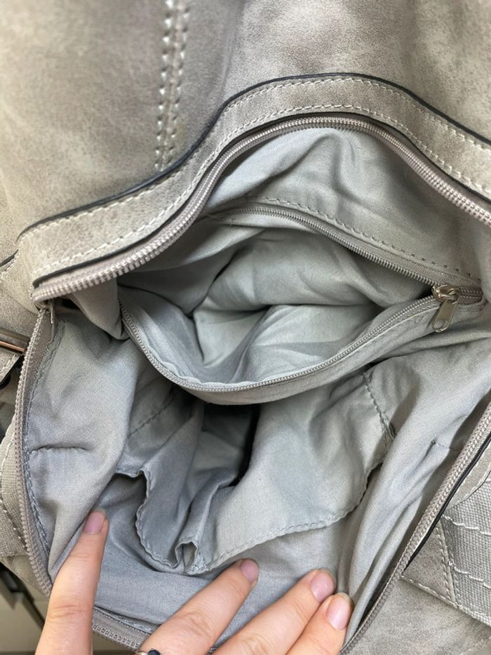 Sac à main gris - photo numéro 6