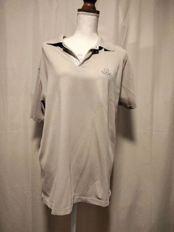 Polo oxford beige taille XL