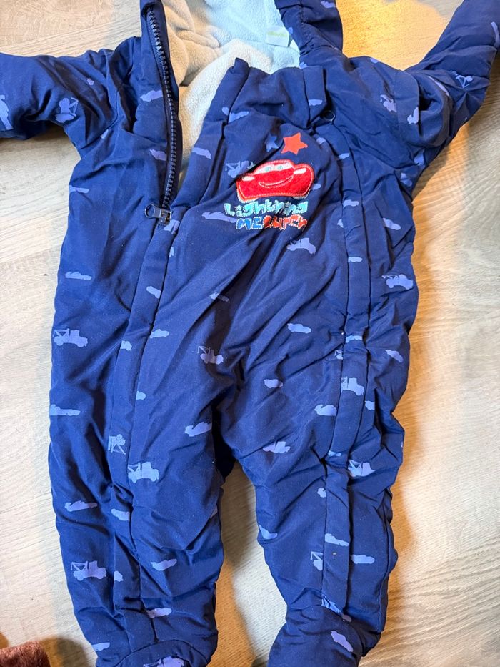 Combinaison pilote Cars 3-6 mois
