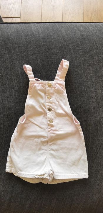 Salopette short taille 98