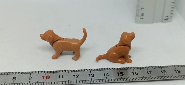 Chiots marron clair labradors playmobil - photo numéro 2