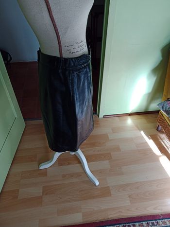 Jupe cuir